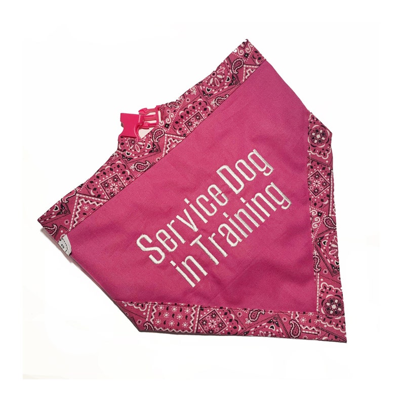 Service Dog in Training Dog Bandana Dog Alert Working Etsy