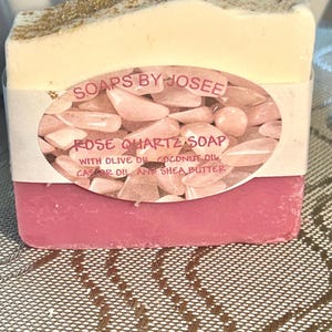 Rose Quartz Old Fashioned Lye Soap