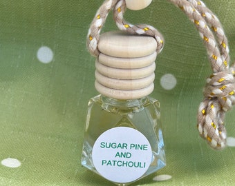 Duftendes Auto Diffusor: Sugar Pine & Patchouli