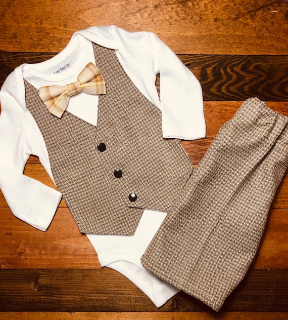 little boy vest outfits