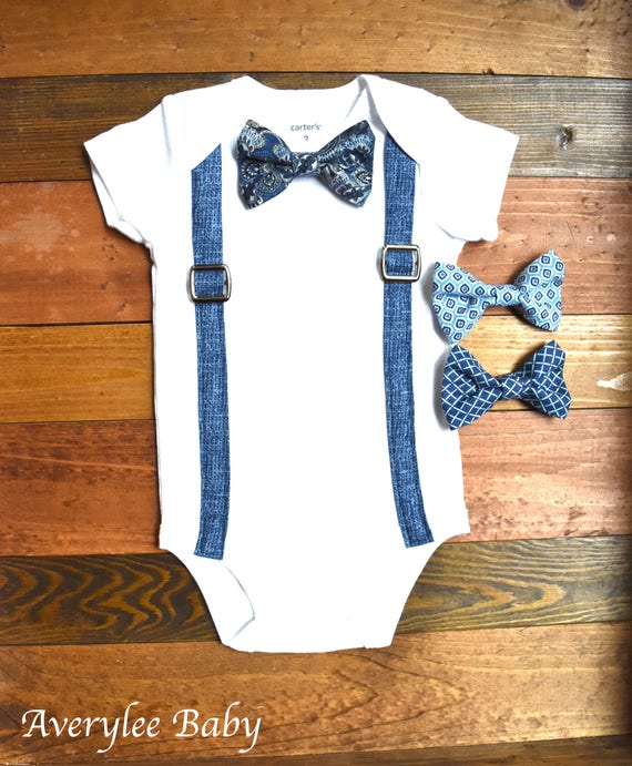 navy blue baby boy outfit