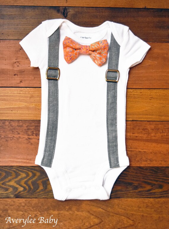 orange baby boy clothes