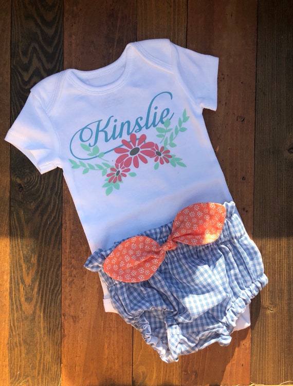 Personalized Custom Whaley Cute Cotton Toddler Long Sleeve Ruffle Shirt Top
