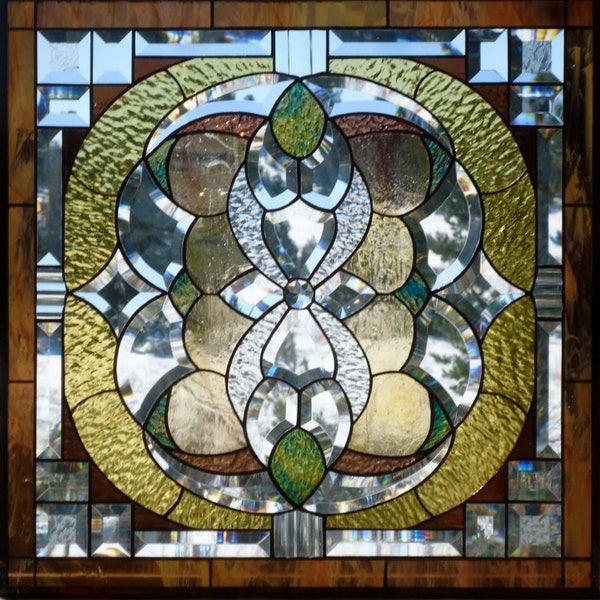 22x22 Stained Glass Window - Etsy