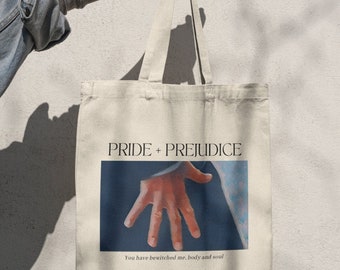 Pride and Prejudice Hand Flex Scene Tote Bag