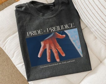 Pride and Prejudice Hand Flex Scene Comfort Colors Thick Tee Tshirt T Shirt