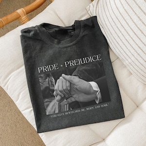 Pride and Prejudice Hand HOLD Scene Y2K 90s Shrunken Baby Tee Shirt Crewneck Sweatshirt Jumper