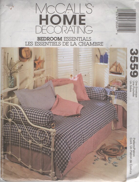 Bedroom Essentials Sewing Pattern Duvet Bedskirt Table Etsy