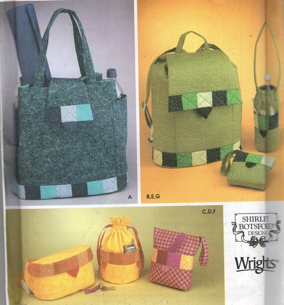 Backpack Fanny Pack Ditty Bag Bottle Bag Tote Bag Sewing