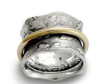 Floral wedding ring for woman