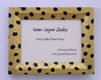 Bright Leopard Picture Frame