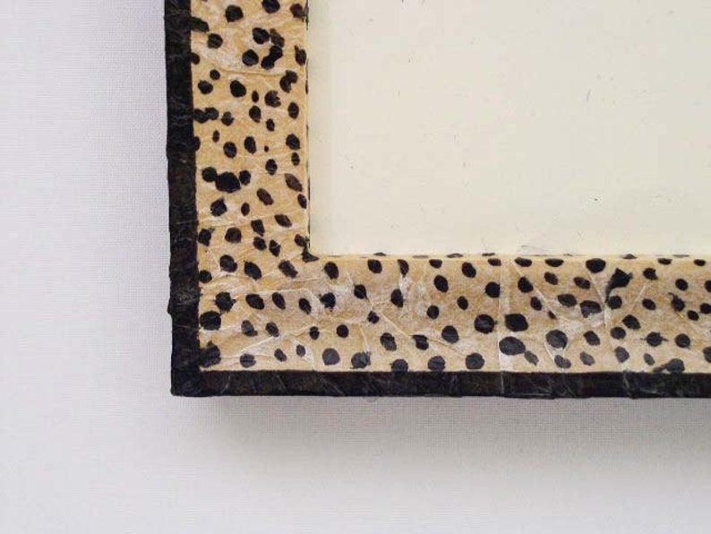 Cheetah Picture Frame Etsy