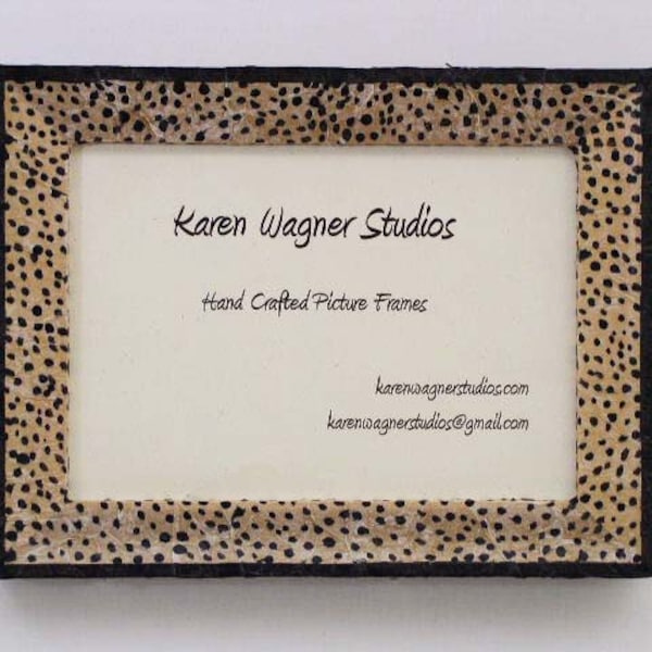 Cheetah Picture Frame