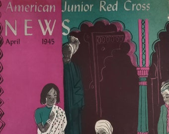 American Junior Red Cross News, April 1945