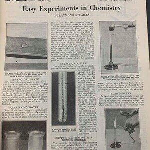 Science and Invention, February 1928 Etsy