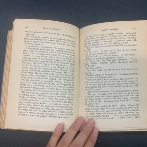 FIRST EDITION Burning Daylight by Jack London, shops 1910