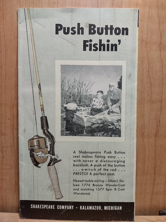 Push Button Fishin' by the Shakespeare Company, Late 1950s 