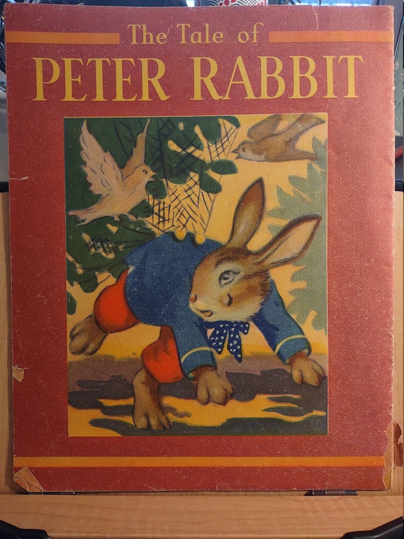 1930年代絵本\"The Tale of Peter Rabbit \" The Tale of Peter Rabbit: Potter, Beatrix: 9780723234609