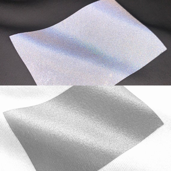 GOLD Reflective Iron-on Vinyl sheet 20x25cm Hot-Fix Clothing Transfer Heat HTV GOLD Reflective Iron-on Vinyl sheet 20x25cm Hot-Fix Clothing Transfer Heat HTV