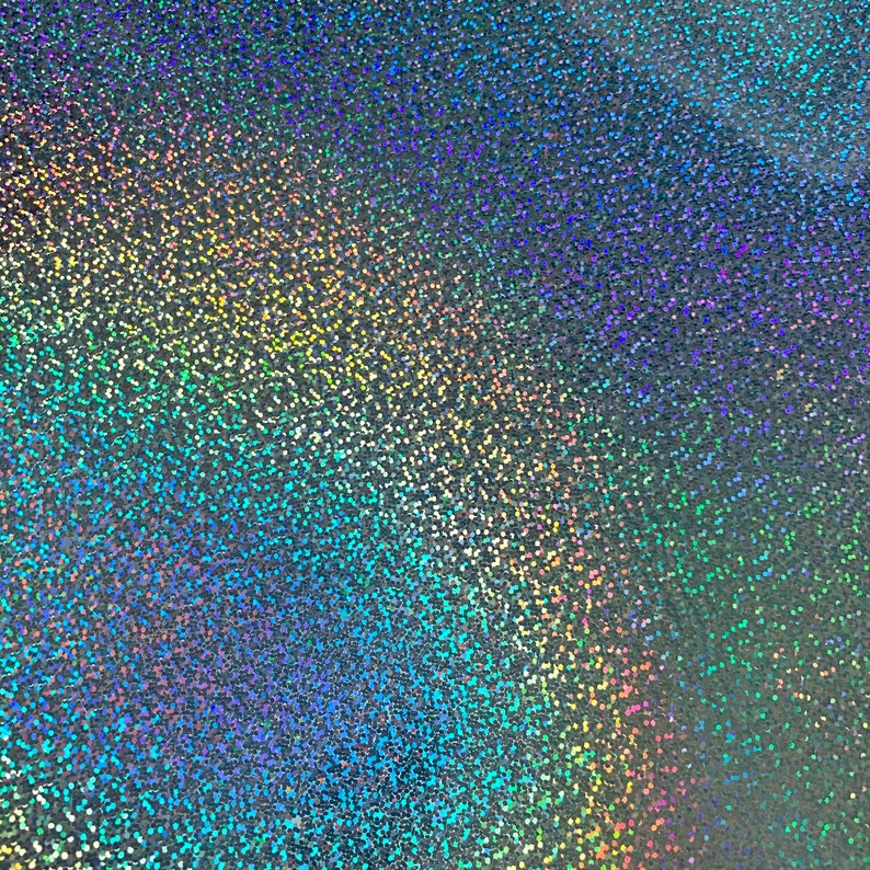 iron on holographic vinyl sheet 200 x 250mm heat transfer