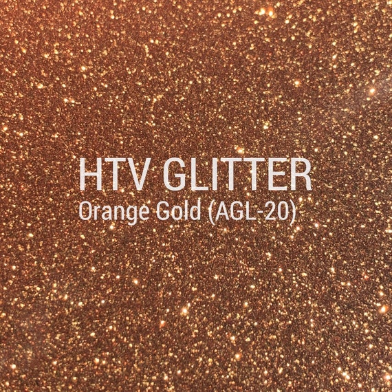 HTV Iron On Glitter Heat Transfer Vinyl 20x25cm Sheet Cricut Hot fix Craft Cameo 