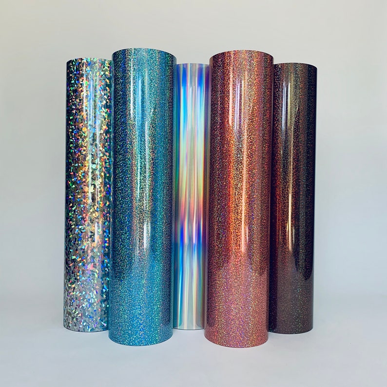 Iron On Holographic Vinyl sheet 200 x 250mm Heat transfer Hot Etsy