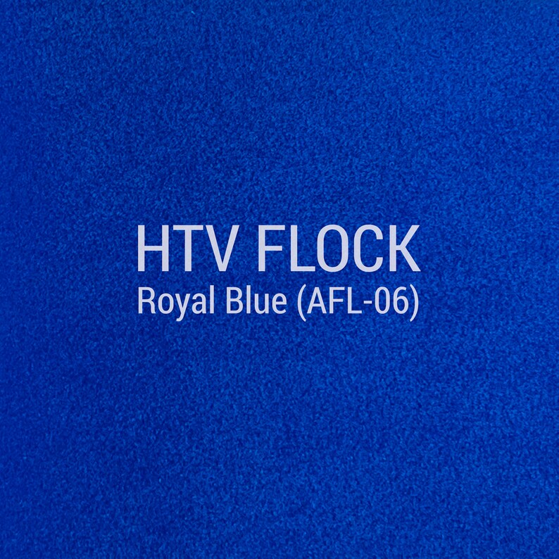 HTV Iron On Vinyl Flock Velvet sheet 20 x 25 cm Heat transfer Etsy