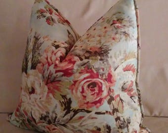 floral pillows etsy