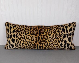 canaan leopard pillow
