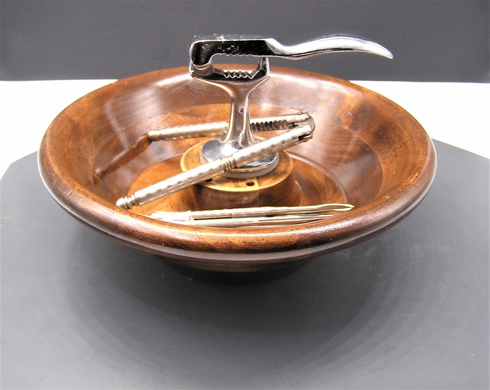 Nutcracker Bowl 1960's with tools Price Etsy