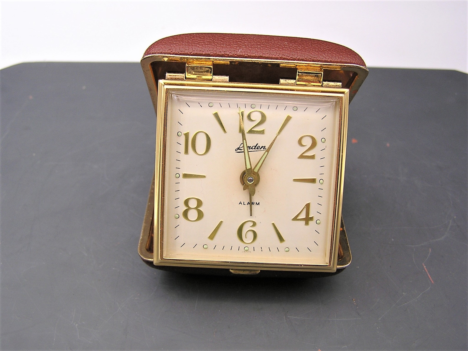 Linden Travel Alarm Clock Vintage 1960's Japan Etsy