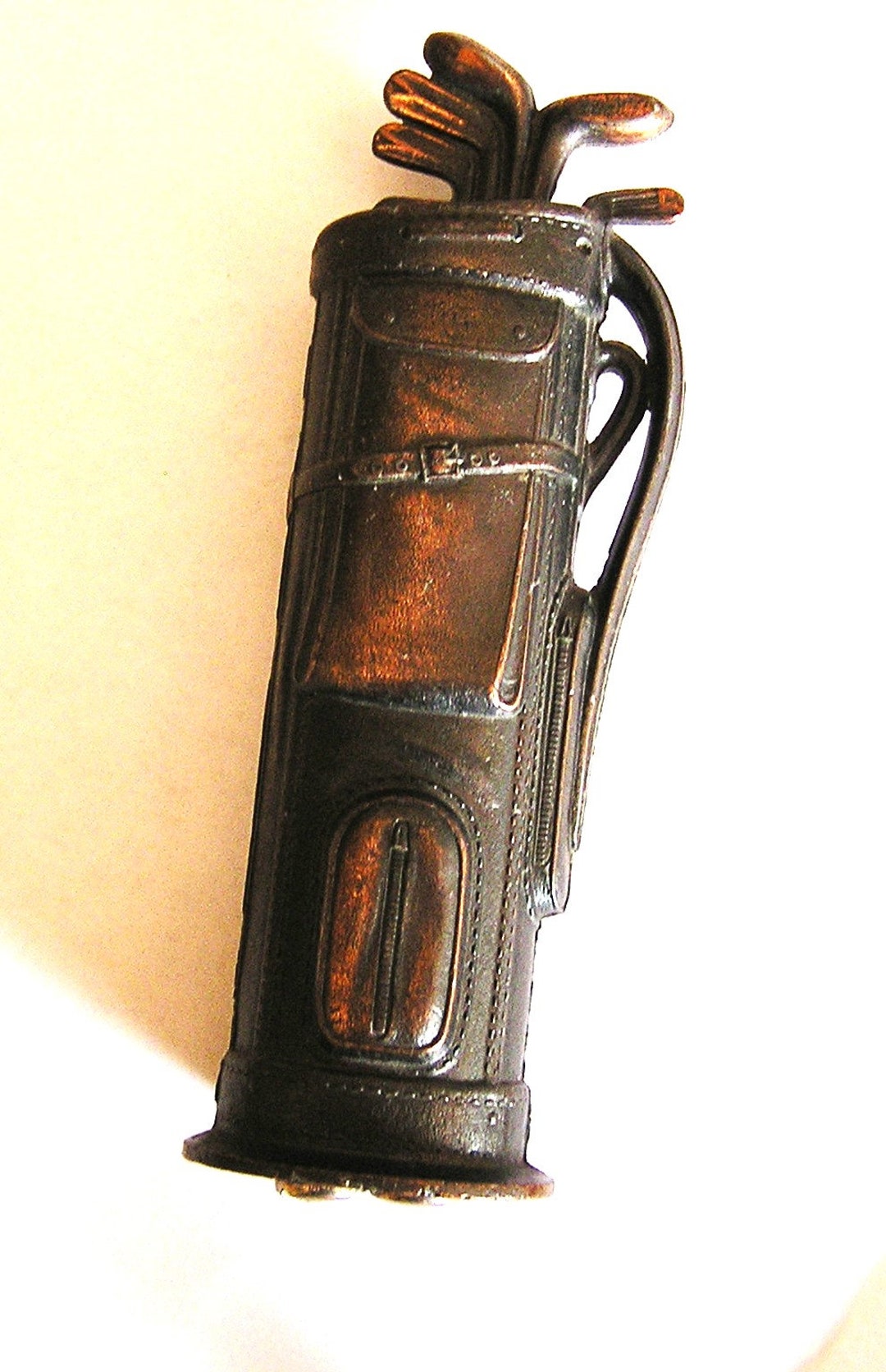 Negbaur Brass Golf Bag Lighter 1940's Cool Etsy