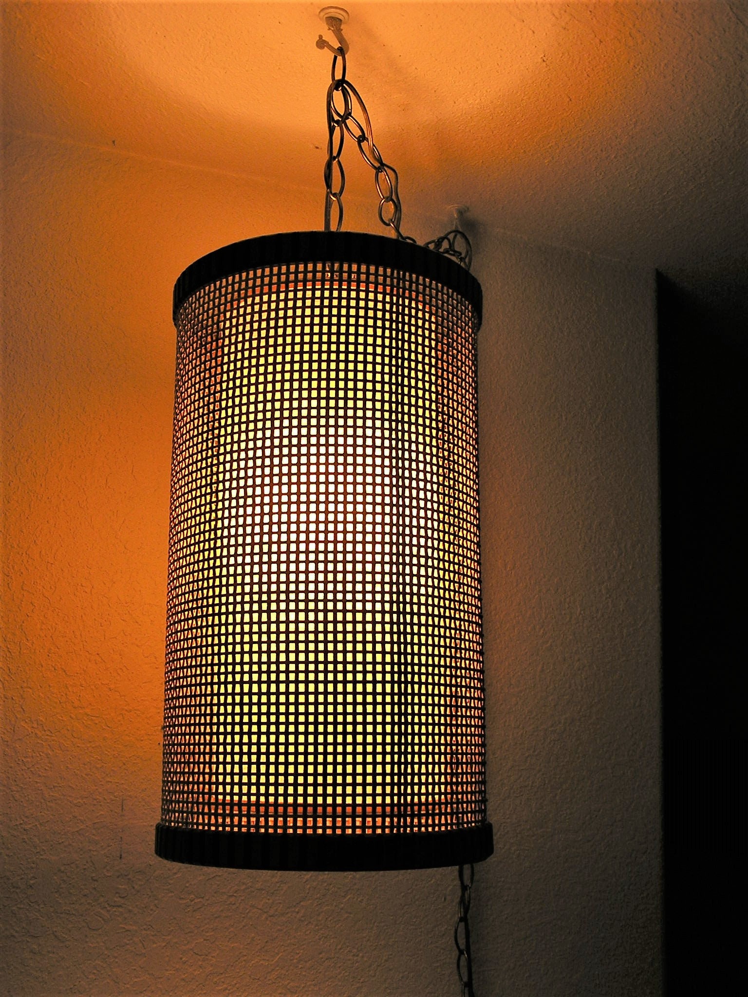 Mid century modern swag best sale light