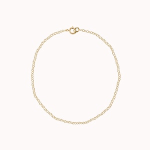 May include: A gold chain bracelet with a lobster clasp.