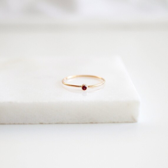 etsy gold ring set