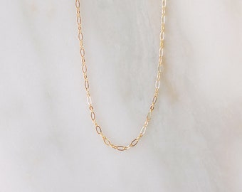 Sweet Chain Choker Gold or Silver Basic 