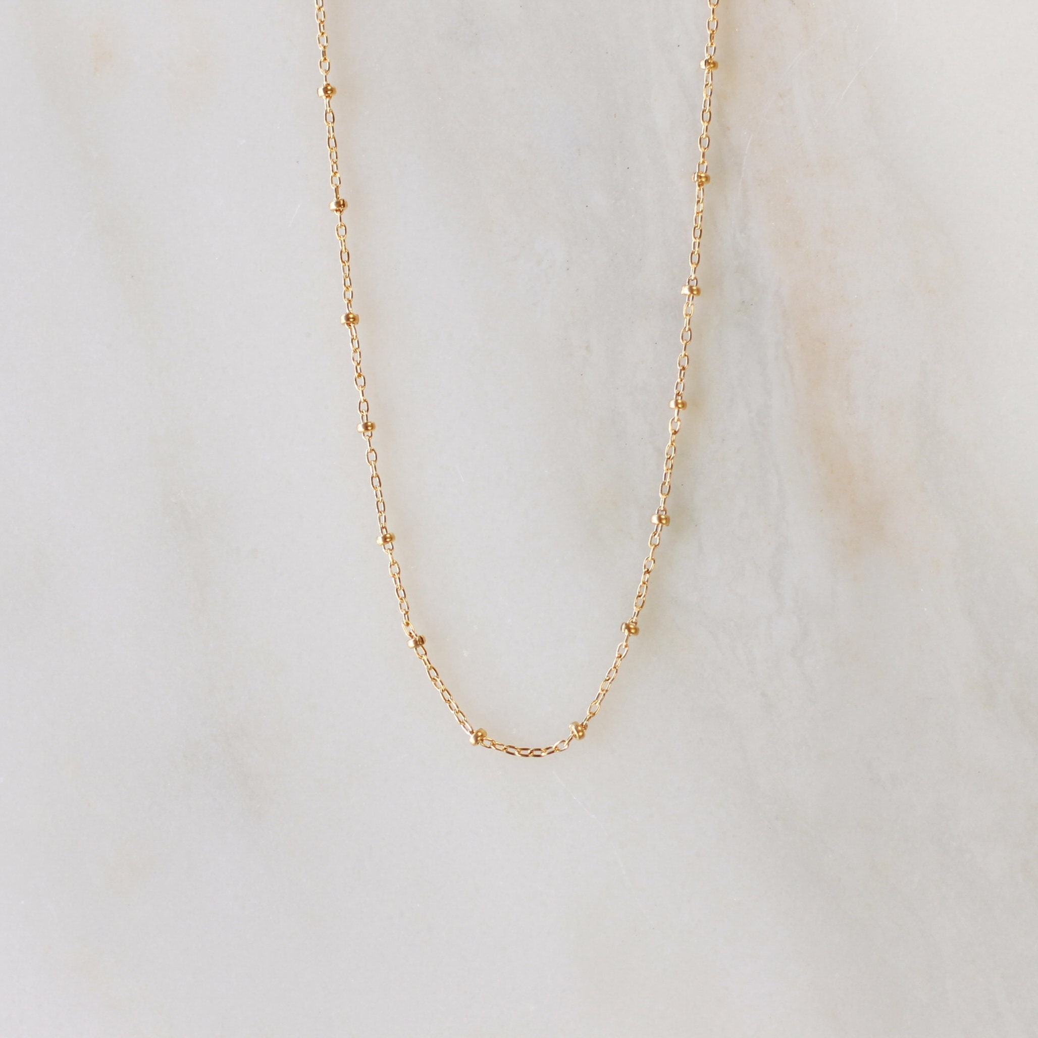 Silver Saturn Chain Gold 