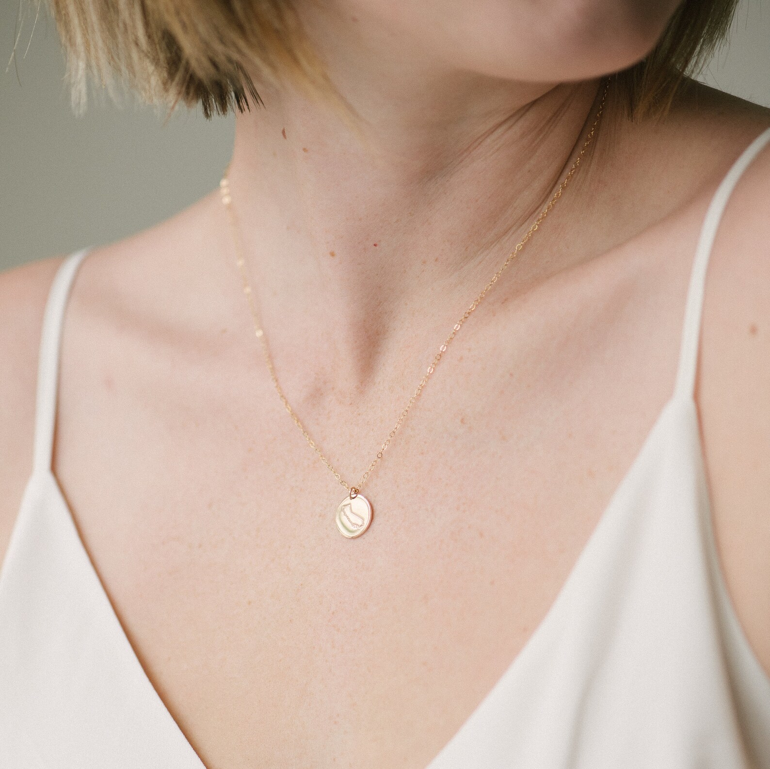 Hawaii State Necklace 14k Gold Filled 14k Rose Gold Filled Etsy