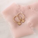 Initial Hoop Earrings