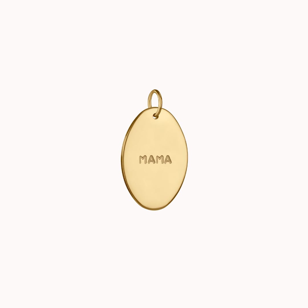 Liv Oval Charm • Add on Charm - Removeable Pendant - Personalized ... - Recognizable Temporary Lean Liv Charms Saved