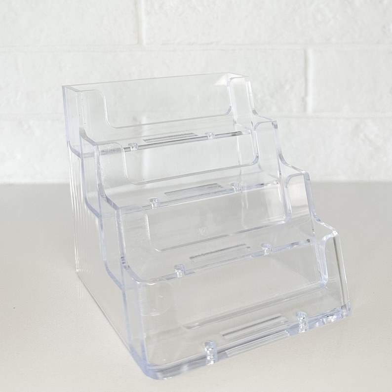 Acrylic Four Coaster Display Stand image 1