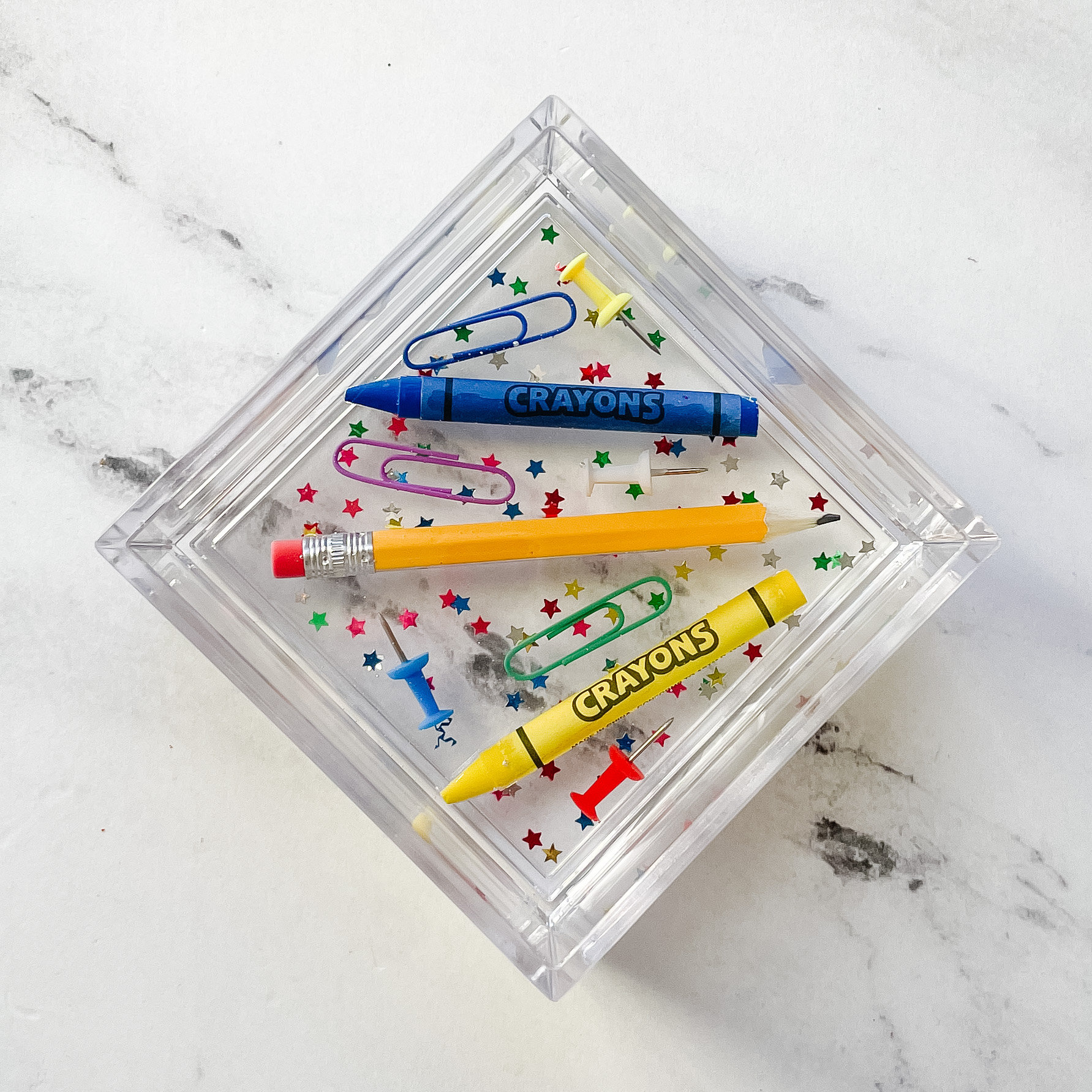 Teacher Trinket Dish - 4x4 Inch Catch-All Tray - Teacher Gift