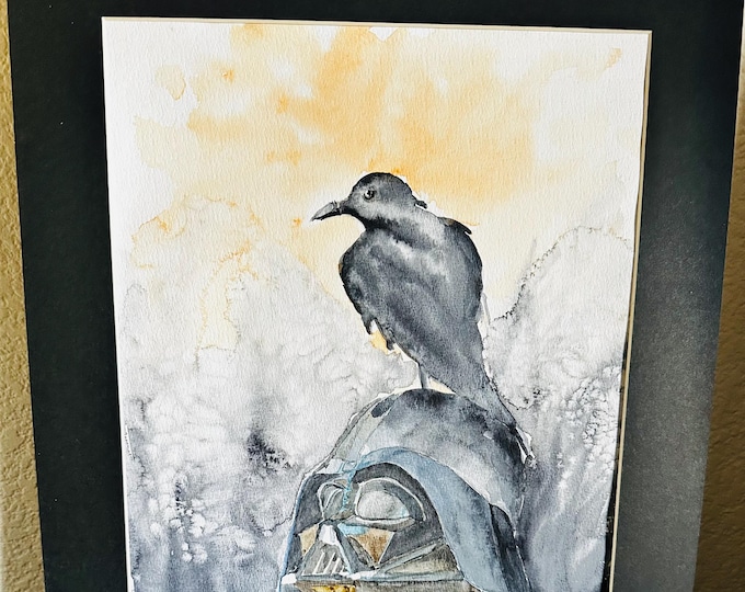Crow and Darth Vader Fan Art
