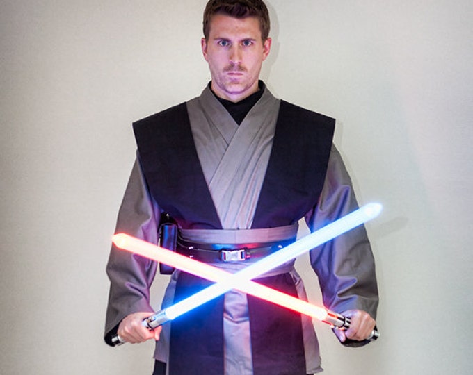 Grey Jedi Star Wars Inspired Sith/jedi Tunic, Tabards , Obi set