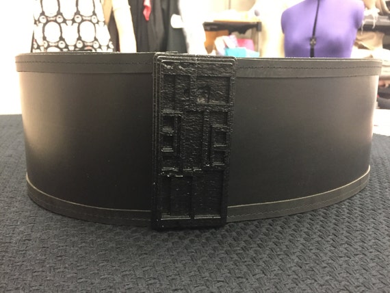 Star Wars KYLO REN inspired Leather Belt and Buckle 4 1/2 | Etsy