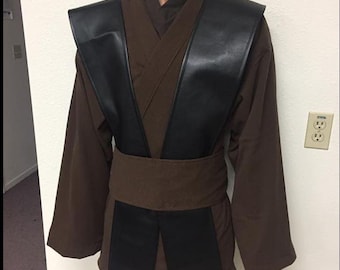 Anakin Skywalkers inspired Jedi Padawan Tunic, Tabards , Obi set