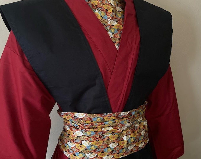 Star Wars Inspired Sith/jedi Tunic, Tabards , Obi Medium / Large
