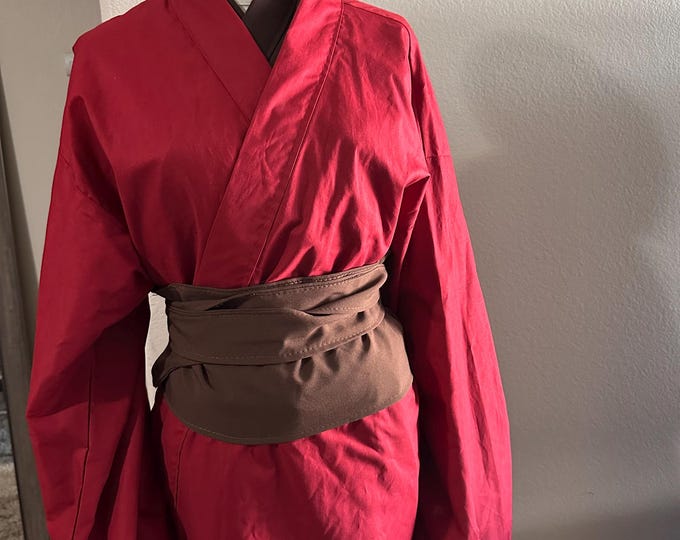 Red Jedi Tunic-Ready to ship