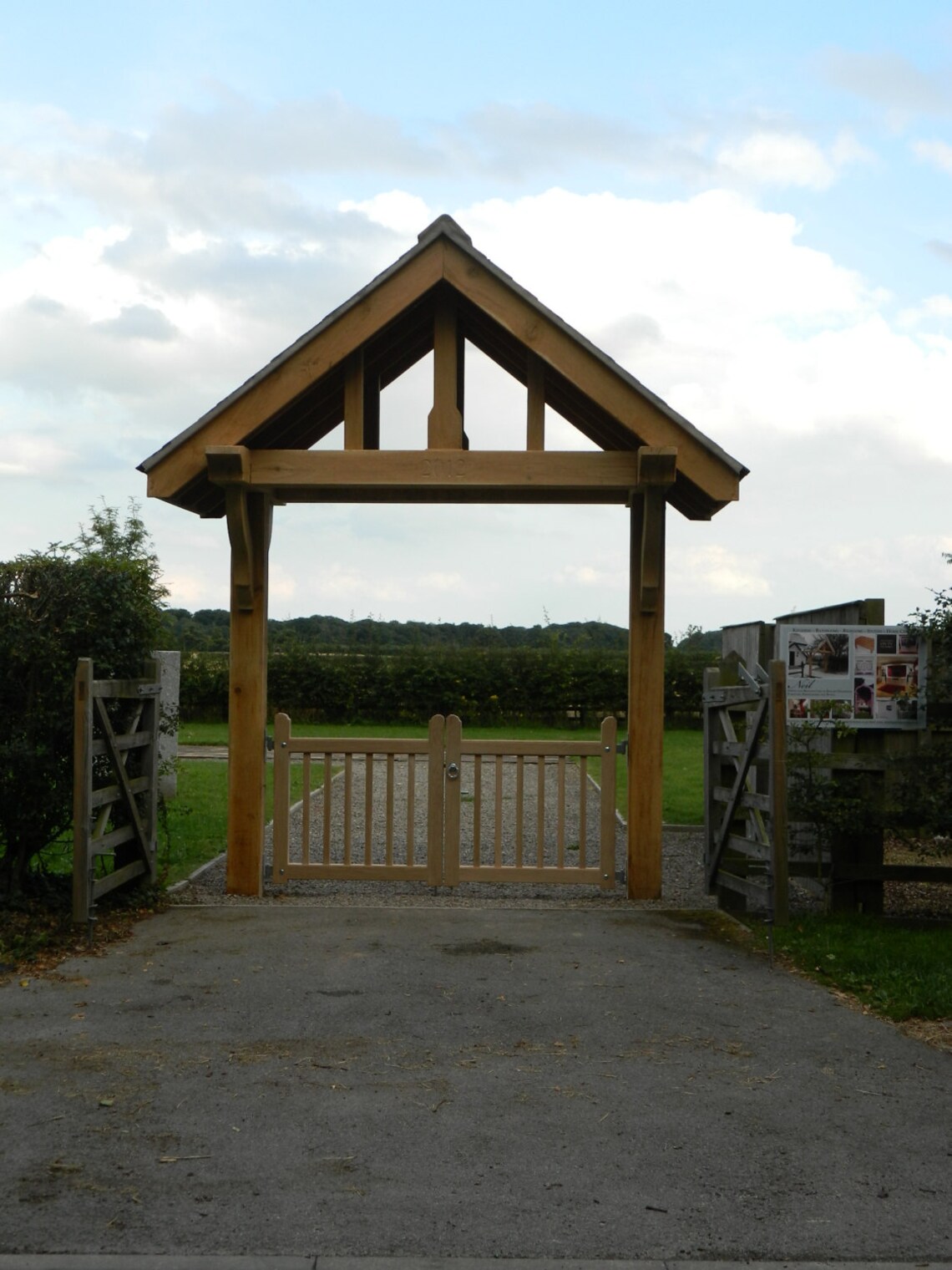 Lych Gate Garden Gate | Etsy UK