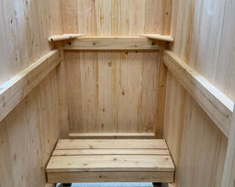 Shower Bench for Outdoor Shower